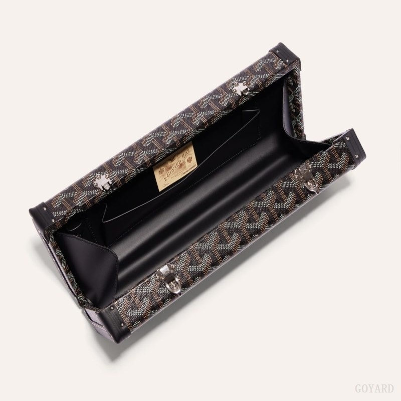 Goyard SAINT-HONORE TRUNK BAG Svarte | YBOG7081