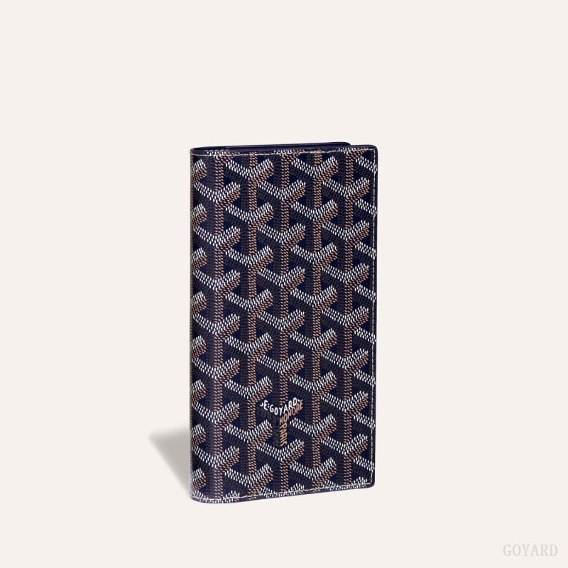 Goyard SAINT-LAMBERT WALLET Marineblå Blå | EAEB3716