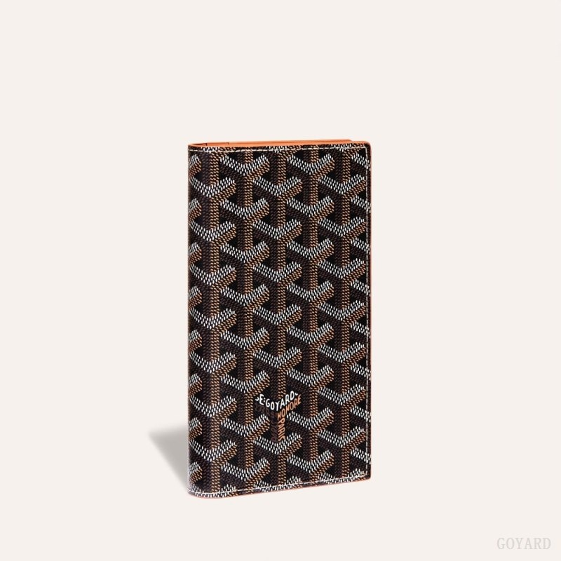 Goyard SAINT-LAMBERT WALLET Svarte Brune | JSAC9396