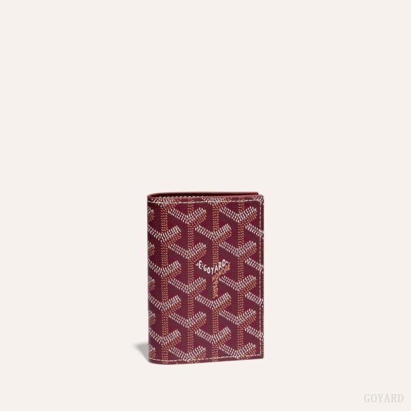 Goyard SAINT-MARC CARD WALLET Burgunder | HKHH4099