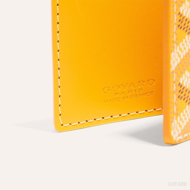 Goyard SAINT-MARC CARD WALLET Gul | TEUE3457