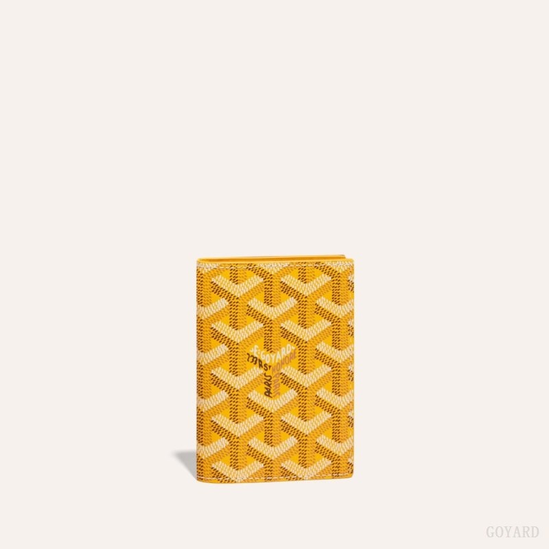 Goyard SAINT-MARC CARD WALLET Gul | TEUE3457