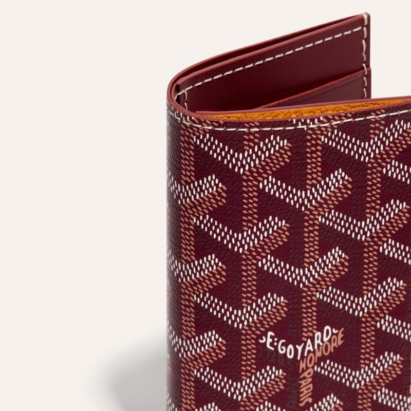 Goyard SAINT-PIERRE CARD WALLET Burgunder | ALIQ2413