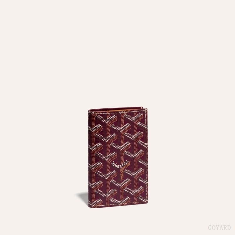 Goyard SAINT-PIERRE CARD WALLET Burgunder | ALIQ2413