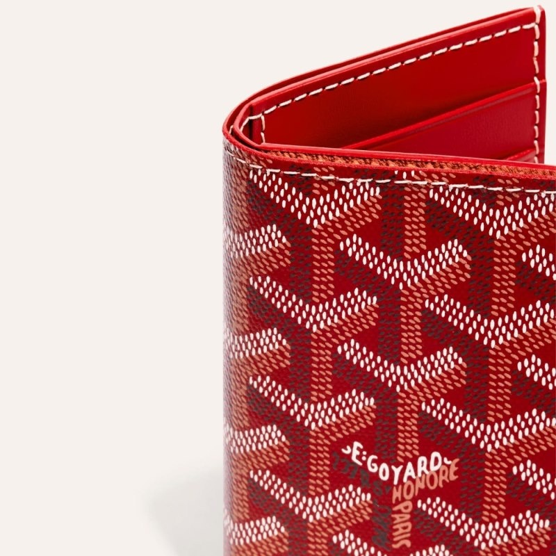 Goyard SAINT-PIERRE CARD WALLET Rød | BGKO6915