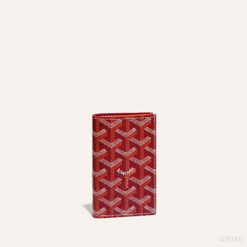 Goyard SAINT-PIERRE CARD WALLET Rød | BGKO6915