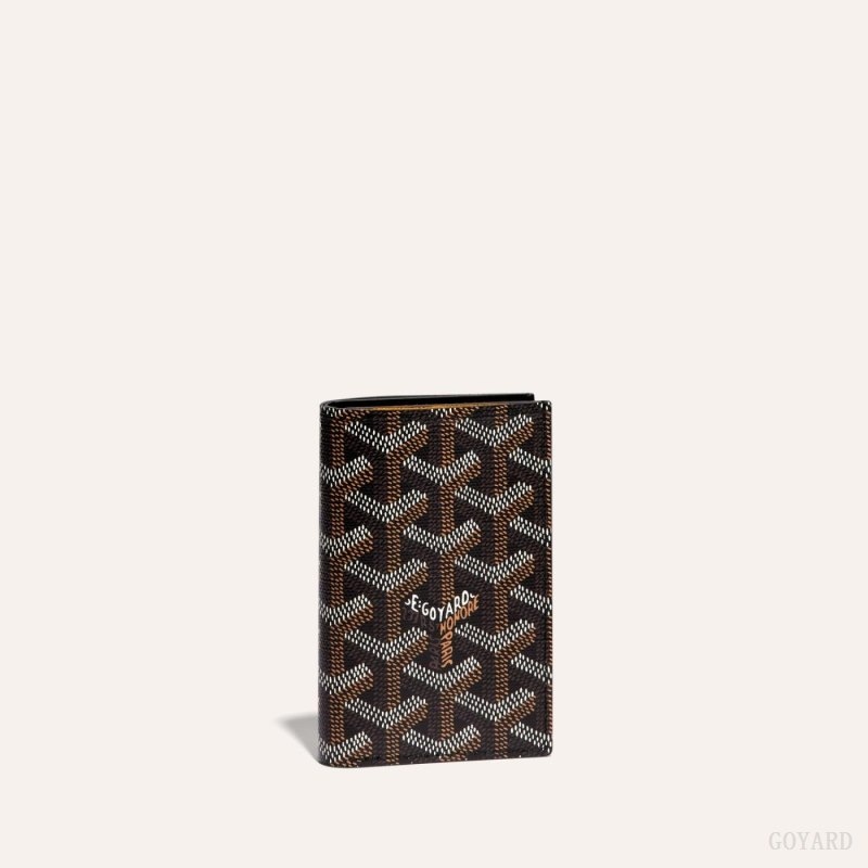 Goyard SAINT-PIERRE CARD WALLET Svarte | NVQS1805