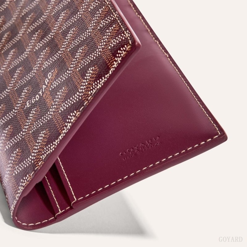 Goyard SAINT-ROCH WALLET Burgunder | EZHN3410