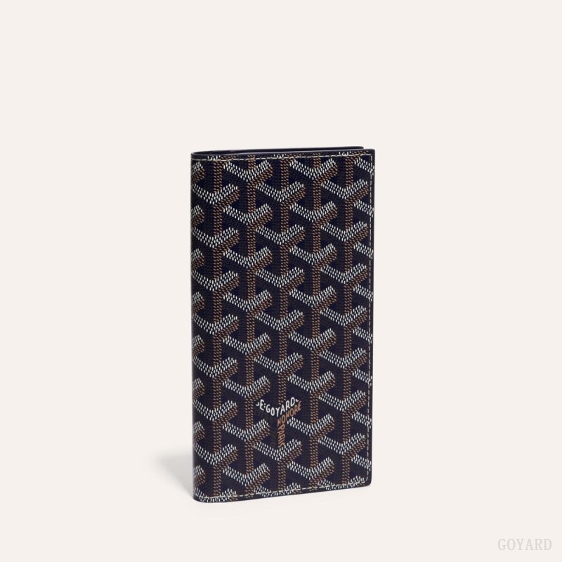 Goyard SAINT-ROCH WALLET Marineblå Blå | BQJF7012