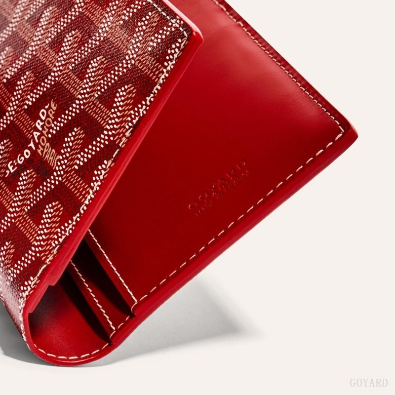 Goyard SAINT-ROCH WALLET Rød | HLWQ8596