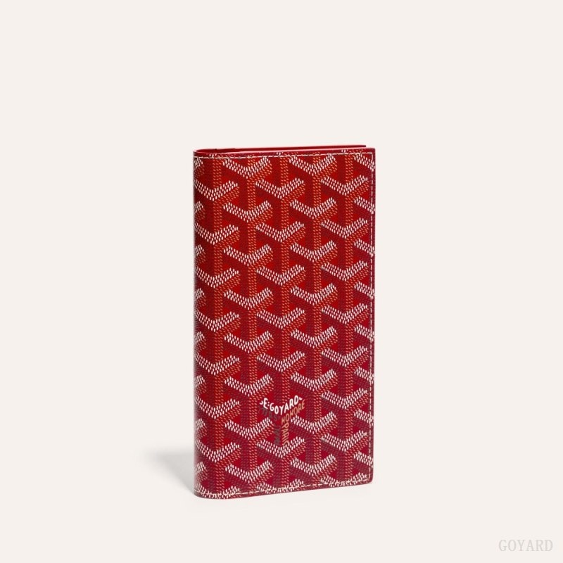 Goyard SAINT-ROCH WALLET Rød | HLWQ8596