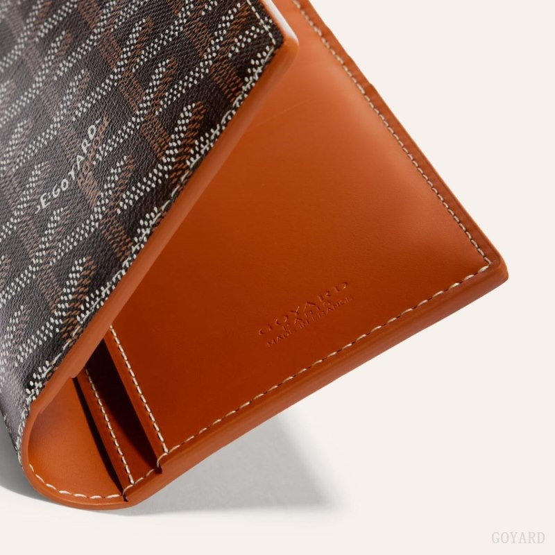 Goyard SAINT-ROCH WALLET Svarte Brune | KRYX7449