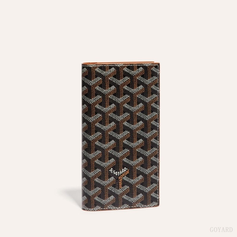 Goyard SAINT-ROCH WALLET Svarte Brune | KRYX7449