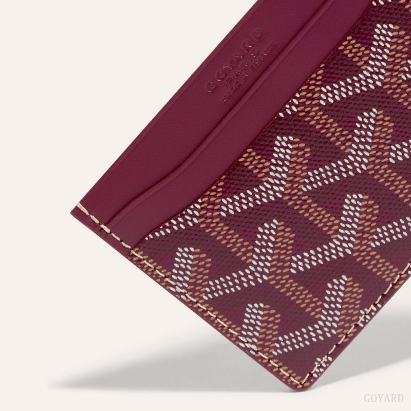 Goyard SAINT-SULPICE CARD WALLET Burgunder | UMXU6692