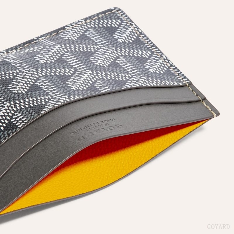 Goyard SAINT-SULPICE CARD WALLET Grå | KFMH9209