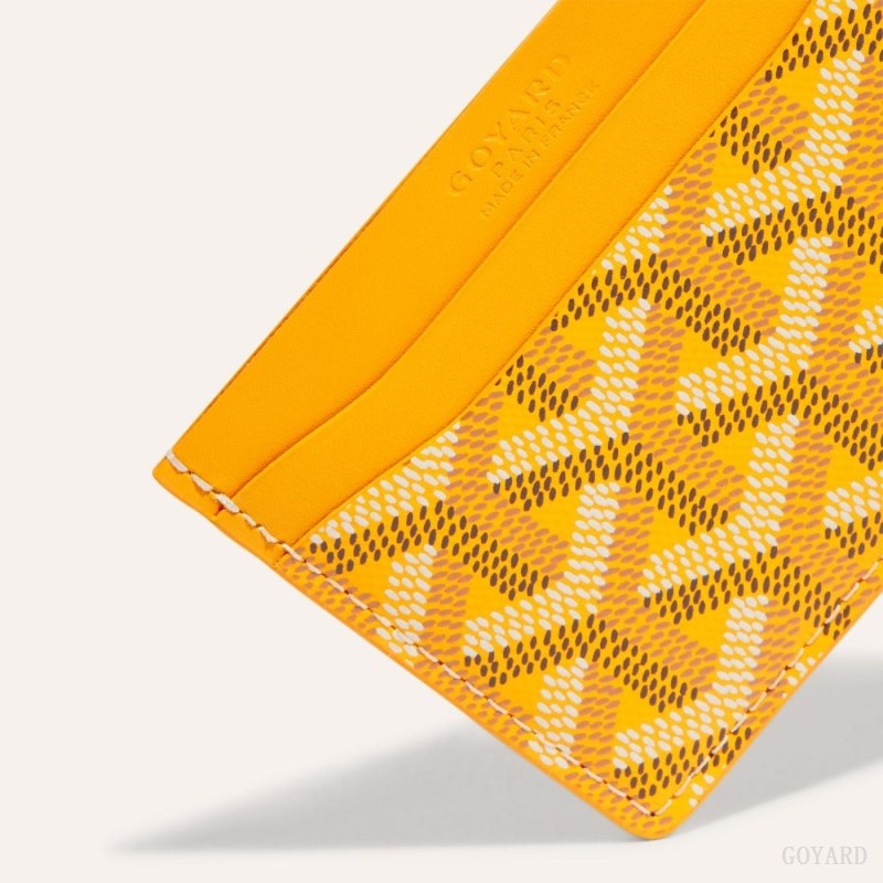 Goyard SAINT-SULPICE CARD WALLET Gul | SFBZ5011