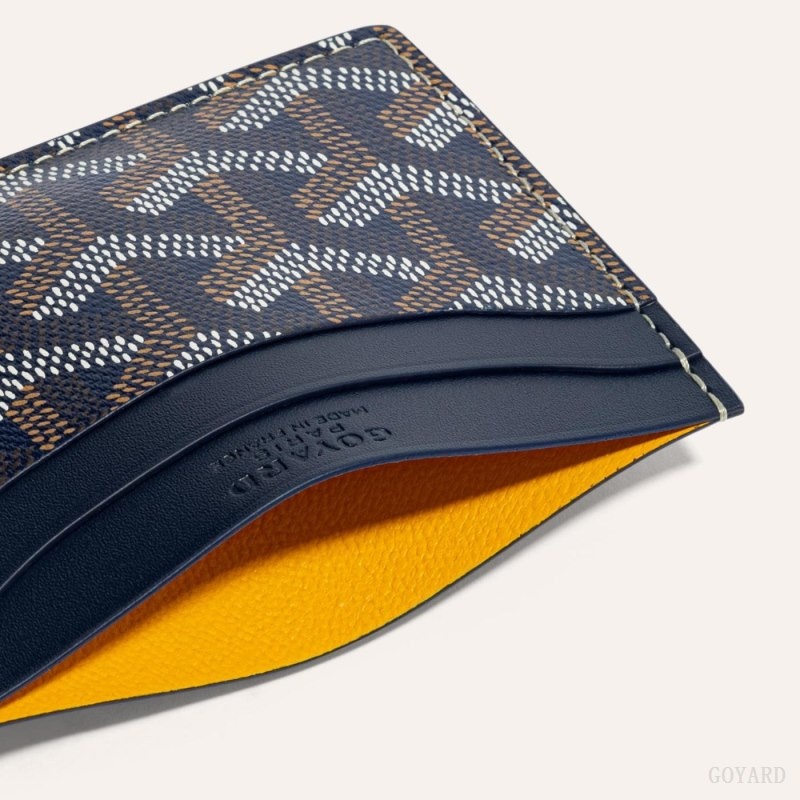 Goyard SAINT-SULPICE CARD WALLET Marineblå Blå | RVTX8867