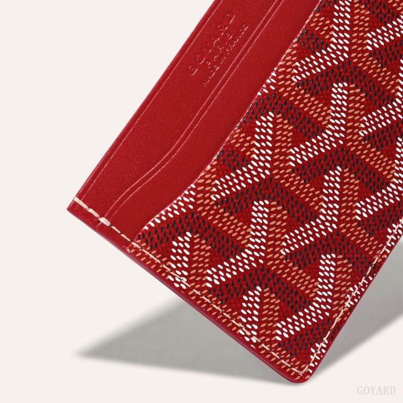 Goyard SAINT-SULPICE CARD WALLET Rød | YLHE8556