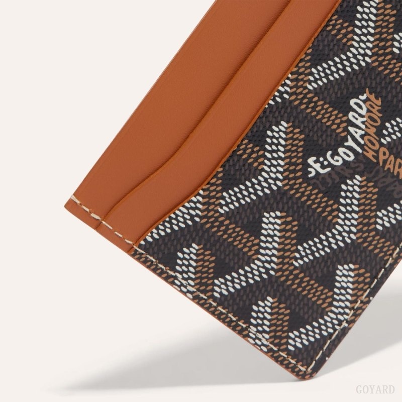 Goyard SAINT-SULPICE CARD WALLET Svarte Brune | HVLL3476