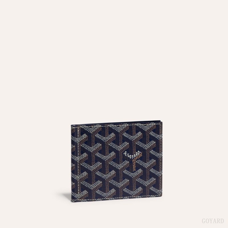 Goyard SAINT-THOMAS BILL FOLD Marineblå Blå | BIFF2357