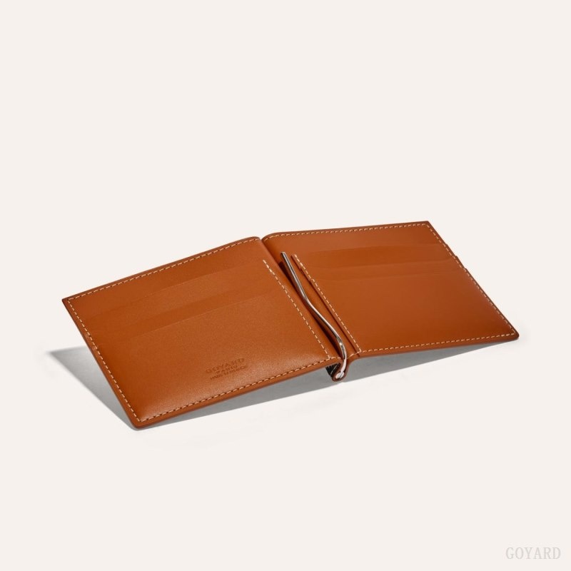 Goyard SAINT-THOMAS BILL FOLD Svarte Brune | DGAA3879