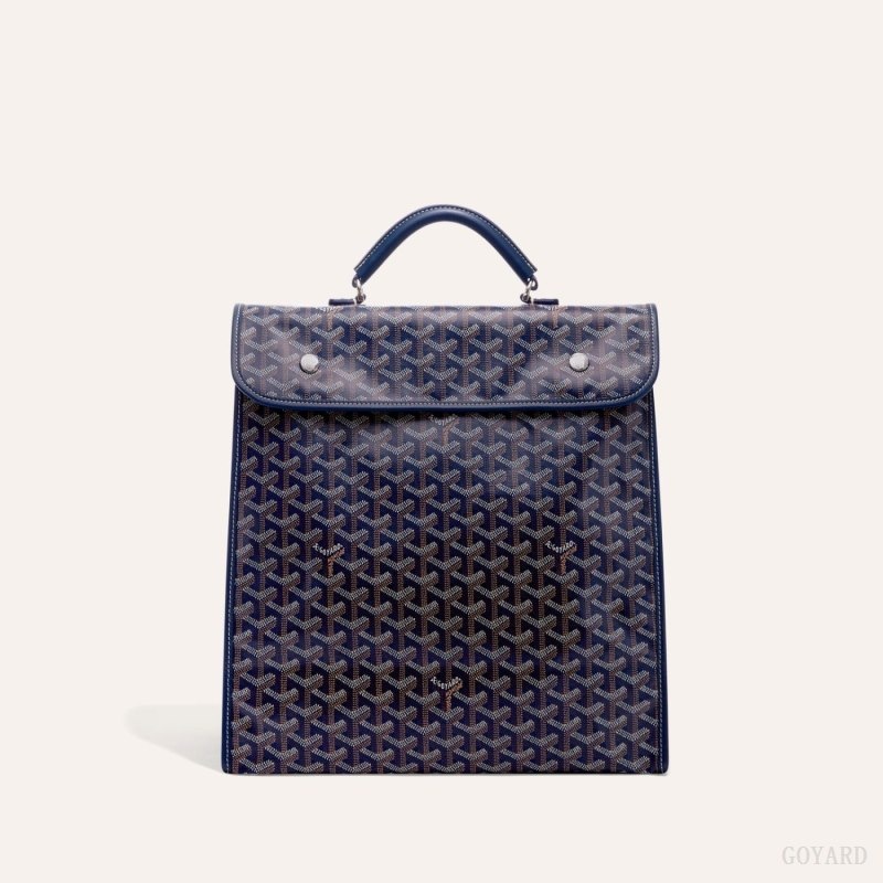 Goyard SAINT LEGER BACKPACK Marineblå Blå | EJFL8787