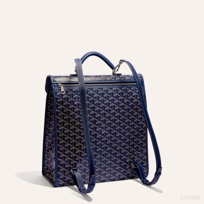 Goyard SAINT LEGER BACKPACK Marineblå Blå | EJFL8787