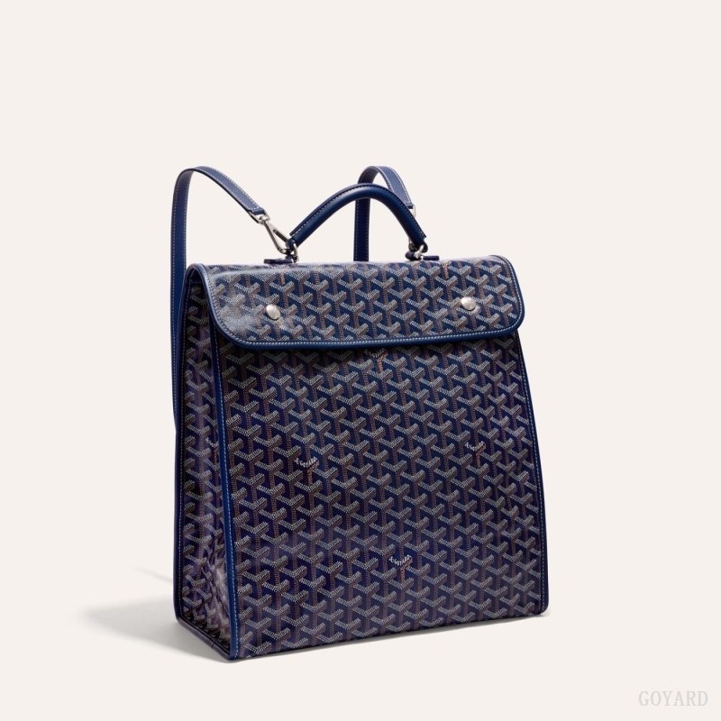 Goyard SAINT LEGER BACKPACK Marineblå Blå | EJFL8787