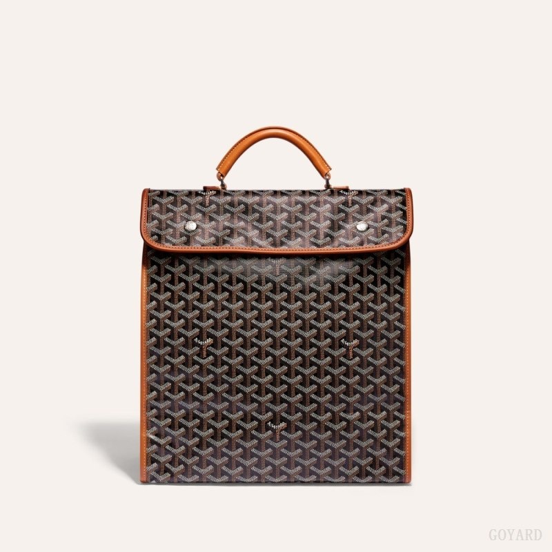 Goyard SAINT LEGER BACKPACK Svarte Brune | GVOP9459