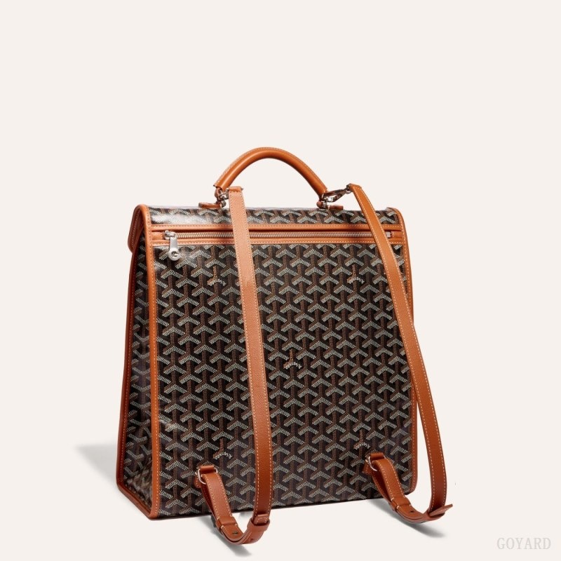 Goyard SAINT LEGER BACKPACK Svarte Brune | GVOP9459