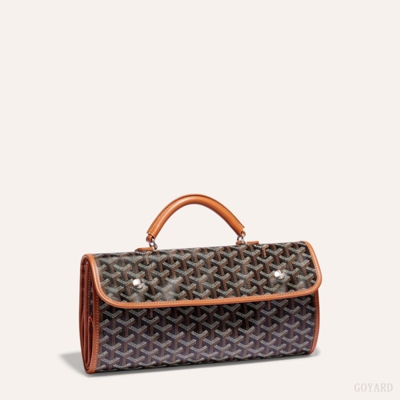 Goyard SAINT LEGER BACKPACK Svarte Brune | GVOP9459