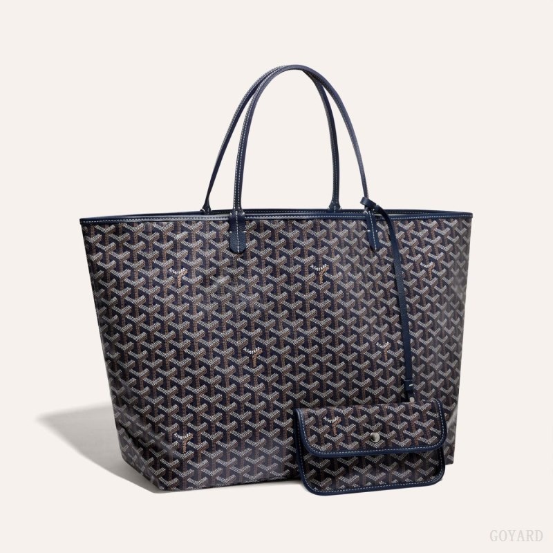 Goyard SAINT LOUIS GM BAG Marineblå Blå | SWDI5040