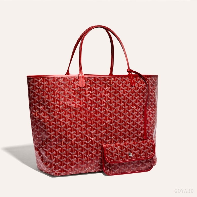 Goyard SAINT LOUIS GM BAG Rød | EQQM6129