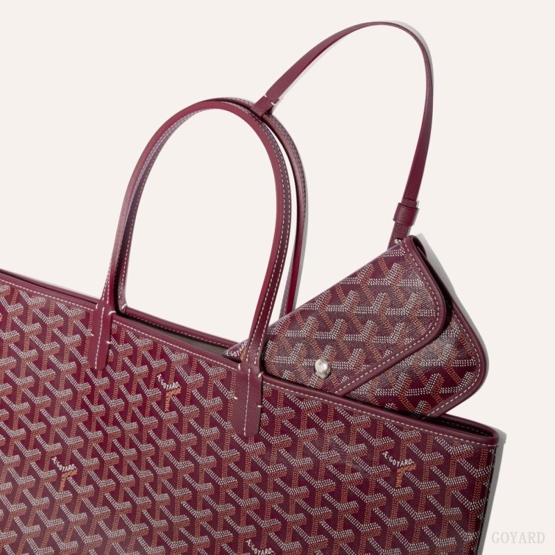 Goyard SAINT LOUIS PM BAG Burgunder | LPVS1130