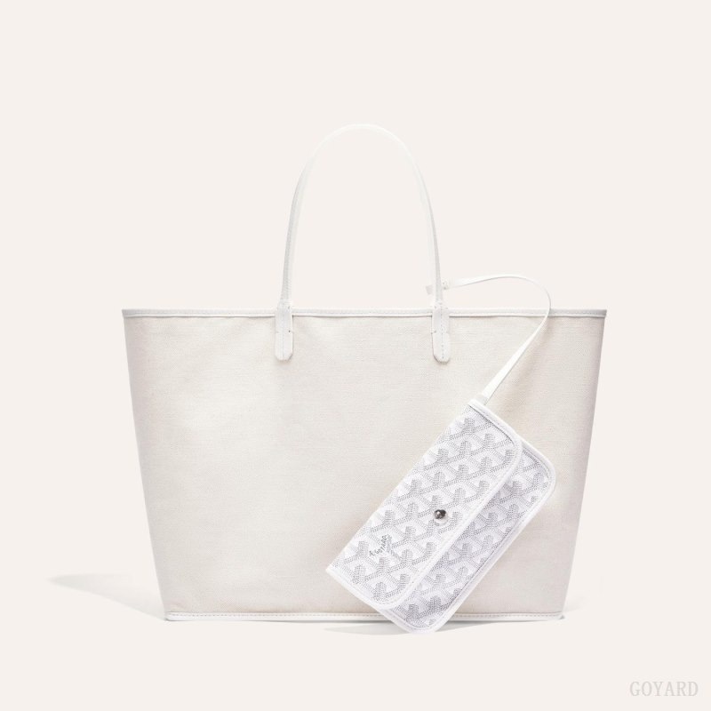 Goyard SAINT LOUIS PM BAG Hvite | SBSC3997