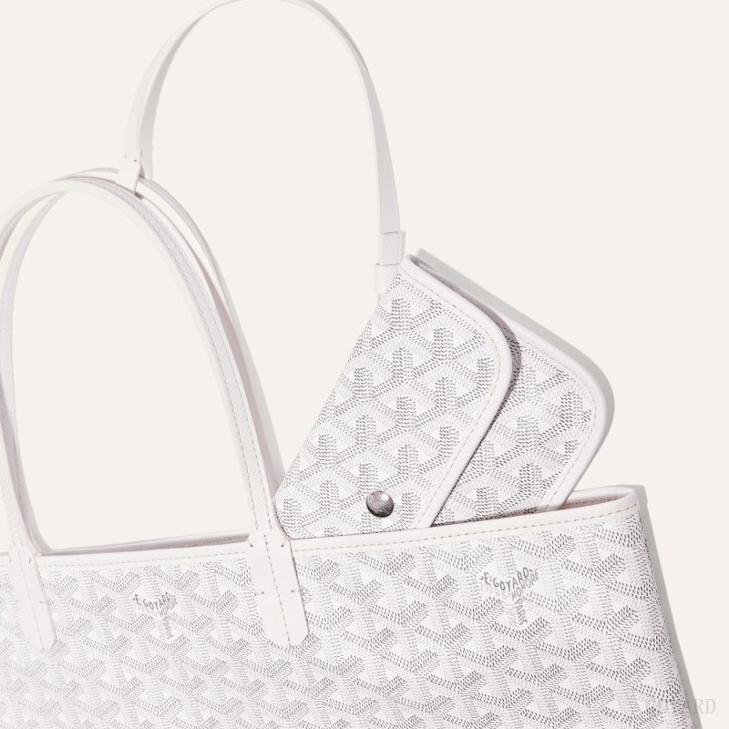 Goyard SAINT LOUIS PM BAG Hvite | SBSC3997