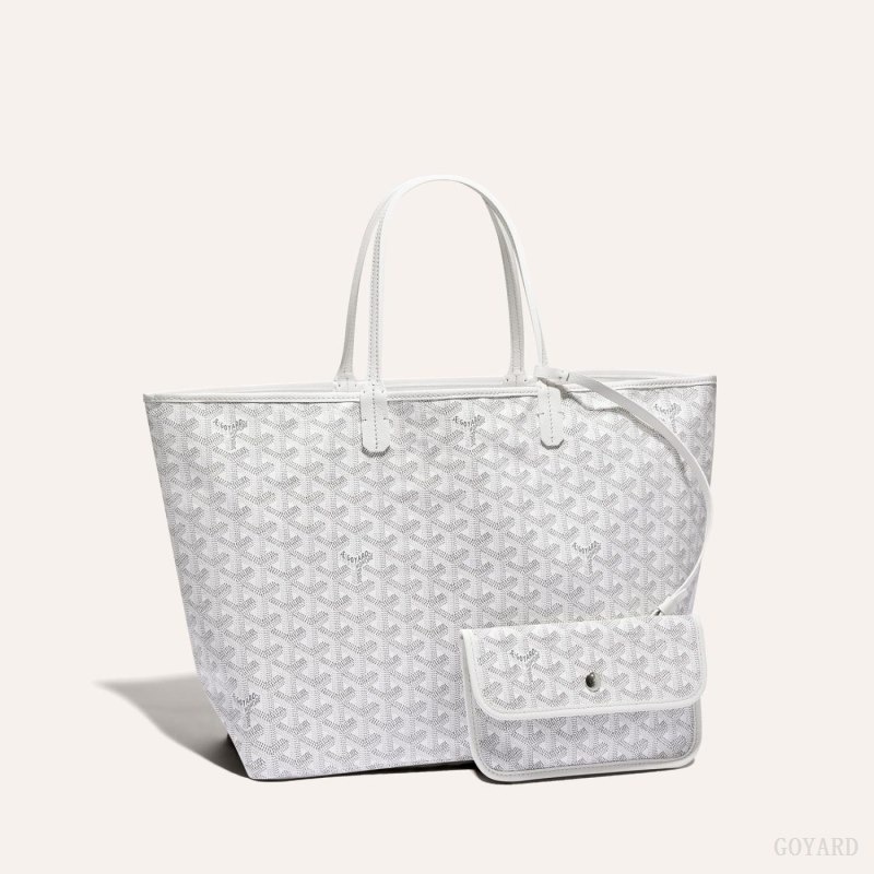 Goyard SAINT LOUIS PM BAG Hvite | SBSC3997