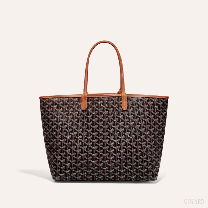 Goyard SAINT LOUIS PM BAG Svarte Brune | KQOV1695