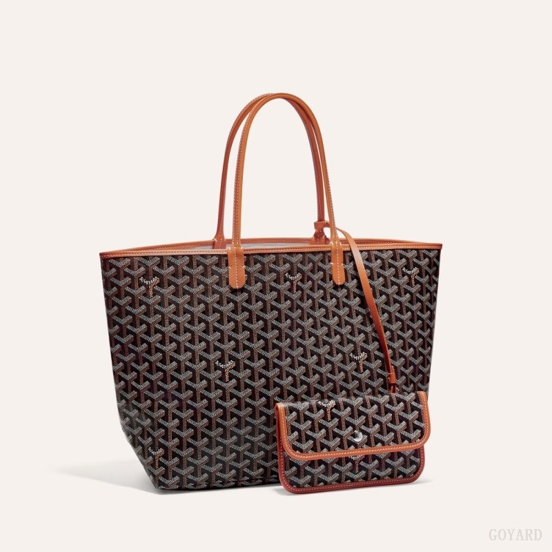 Goyard SAINT LOUIS PM BAG Svarte Brune | KQOV1695