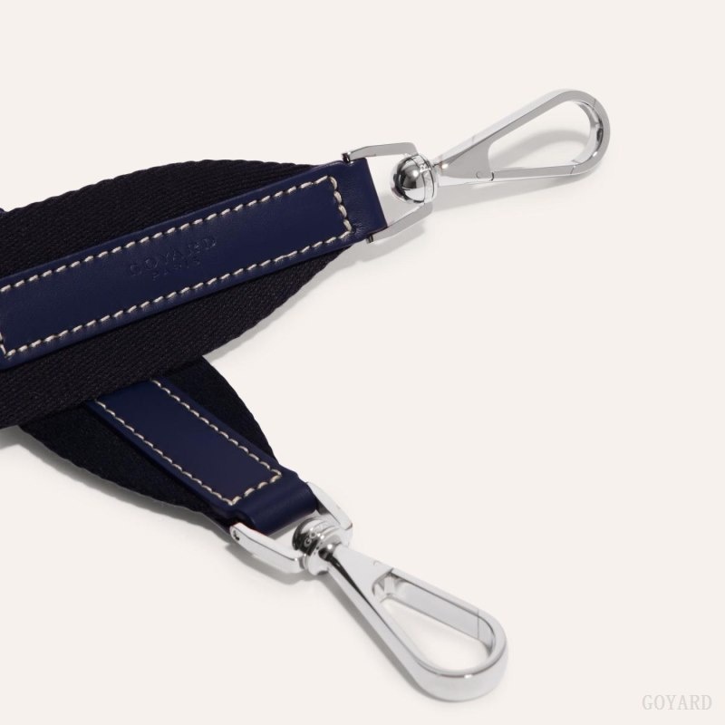 Goyard SANGLE MM STRAP Marineblå Blå | GOMB4541