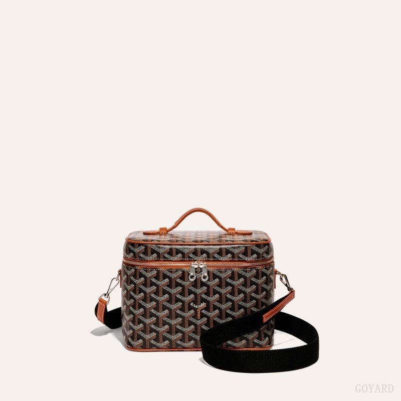 Goyard SANGLE PM STRAP Svarte Brune | KKJG7809