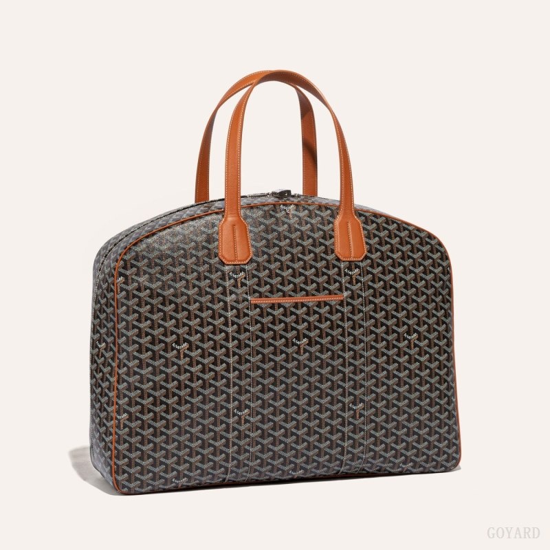 Goyard SAVILE ROW GARMENT BAG Svarte Brune | UXLU7266