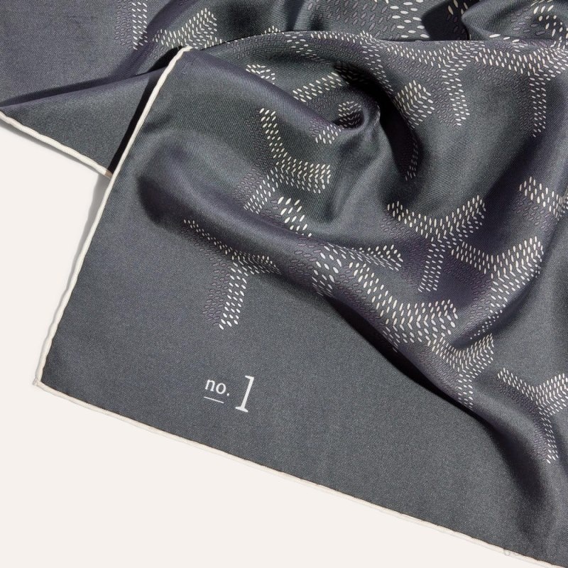 Goyard SCARF N°1 Grå | FGXO7651