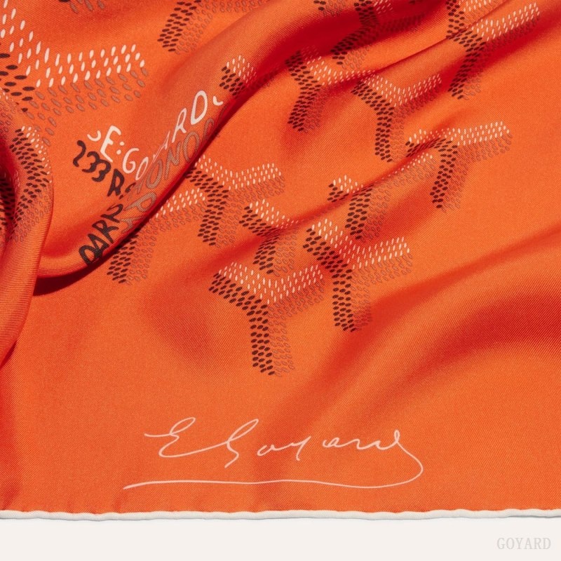 Goyard SCARF N°1 Oransje | VLOQ6356