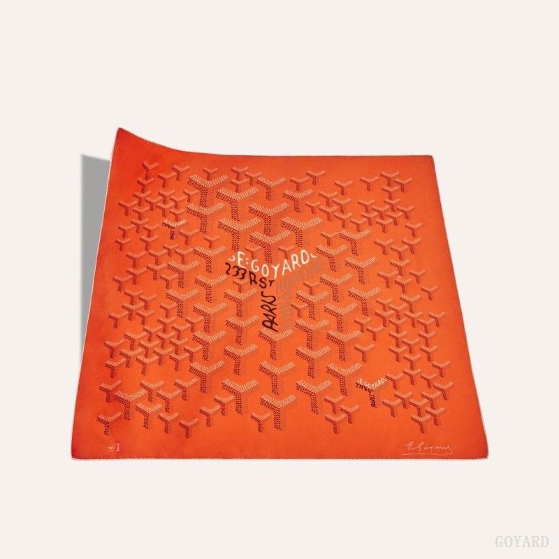 Goyard SCARF N°1 Oransje | VLOQ6356