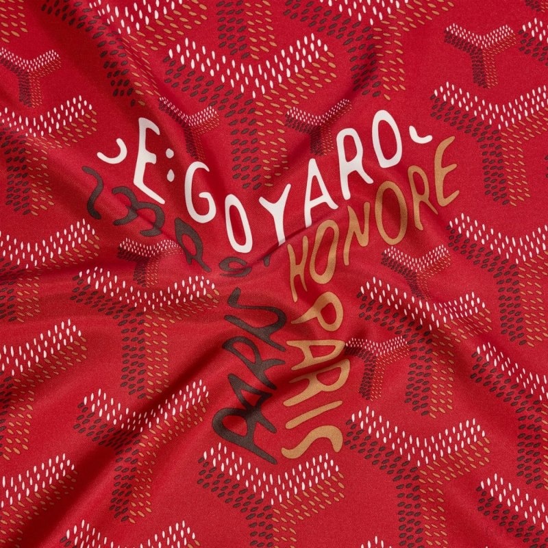 Goyard SCARF N°1 Rød | VJGQ5058