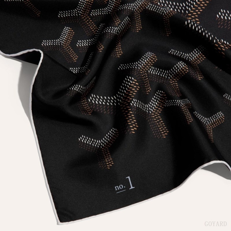 Goyard SCARF N°1 Svarte | PZBO5793