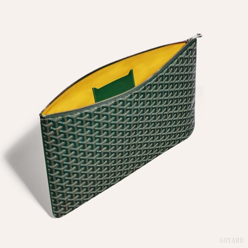 Goyard SENAT GM DOCUMENT CASE Grønn | TCDO3982