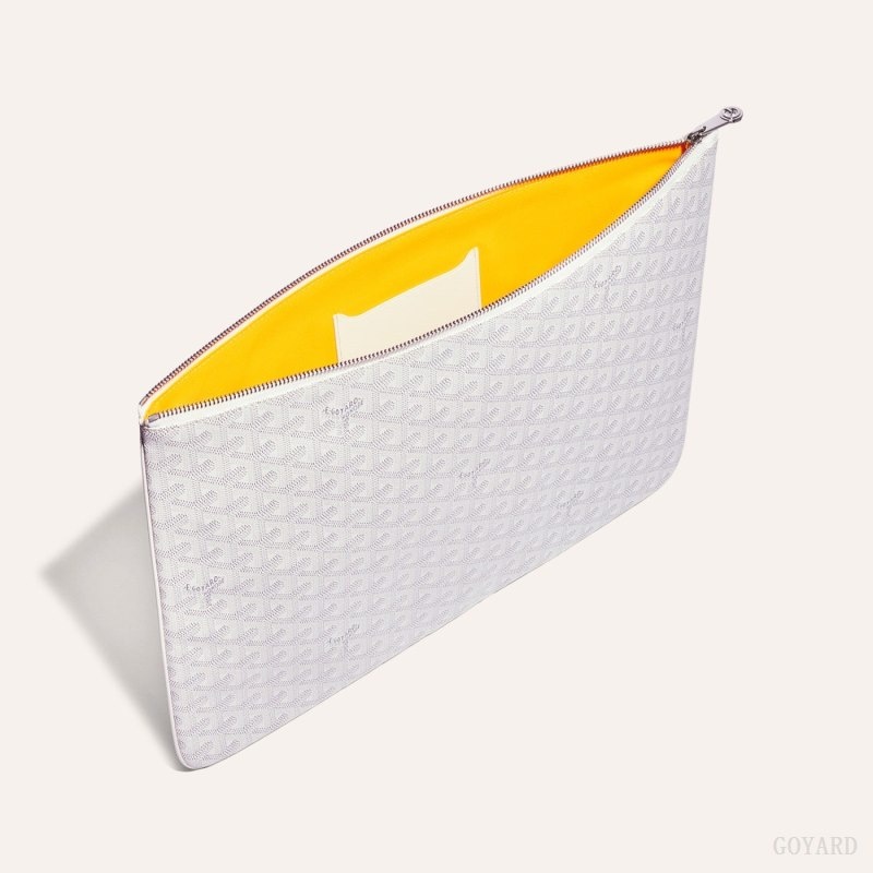 Goyard SENAT GM DOCUMENT CASE Hvite | SHOR6489