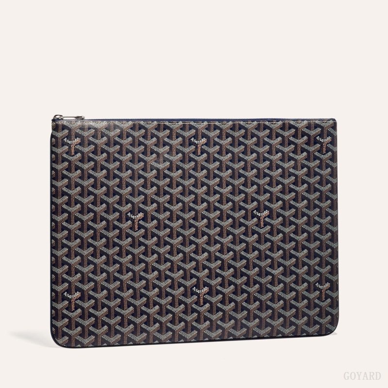 Goyard SENAT GM DOCUMENT CASE Marineblå Blå | RZSN3376